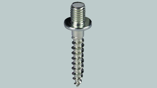 screw with threaded head