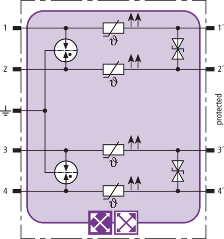Basic circuit diagram BXT ML4 BPD 24