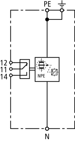 Basic circuit diagram DGPM 1 255 FM