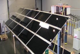 testing a solar panel